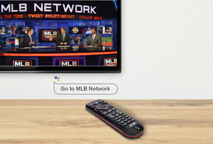 DISH Voice Remote getting a command to tune to MLB Network
