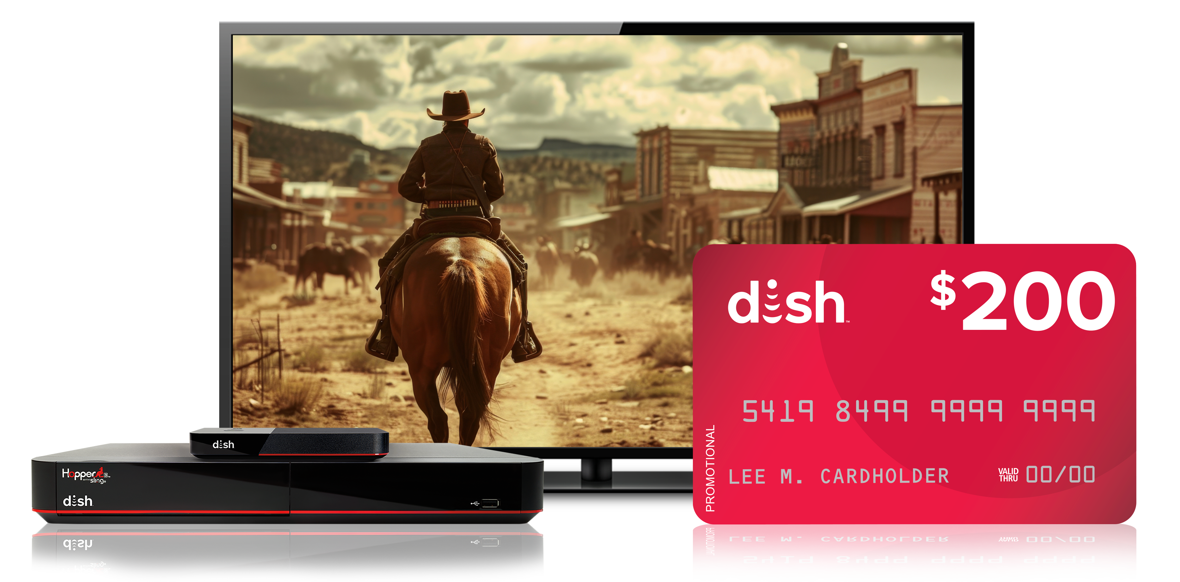 $200 DISH Prepaid Card