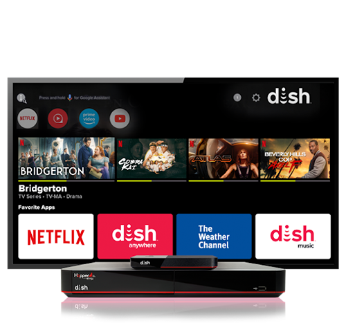 Netflix app on the DISH Hopper