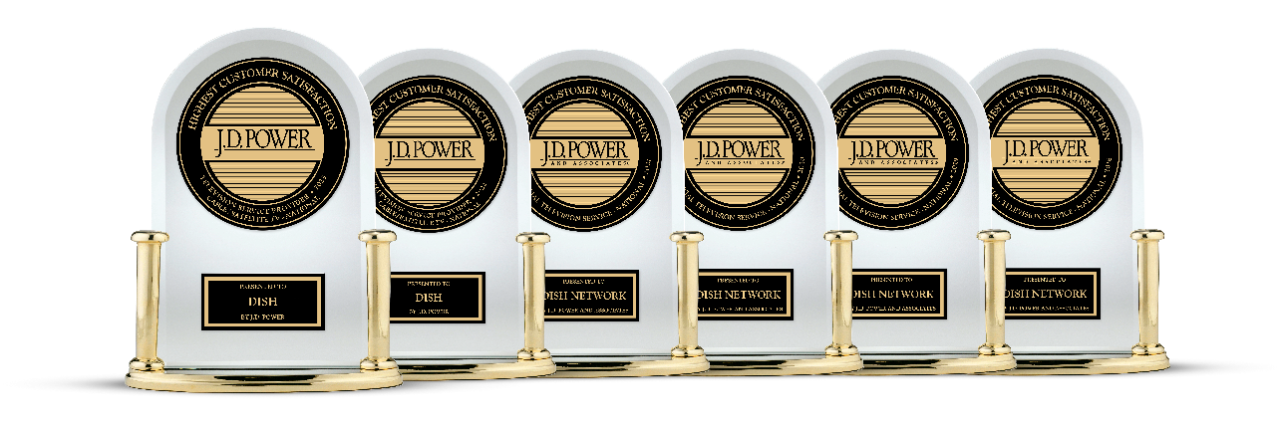 Dish Network has won the JD Power Award for 5 years in a row